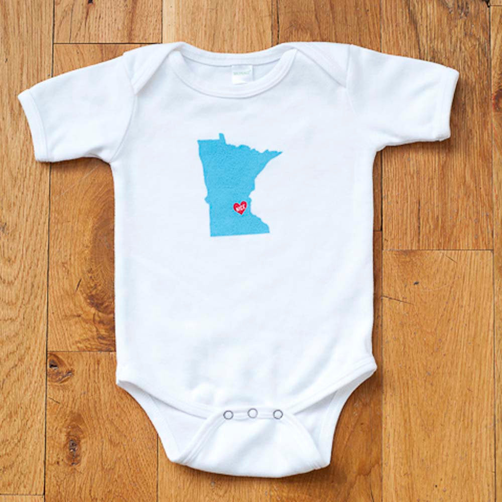 Minnesota Nice Baby Bodysuit