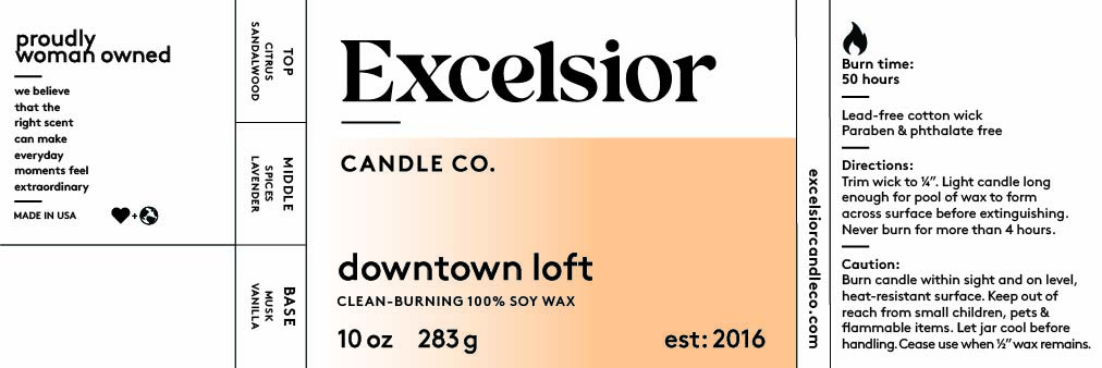 Downtown Loft Soy Candle