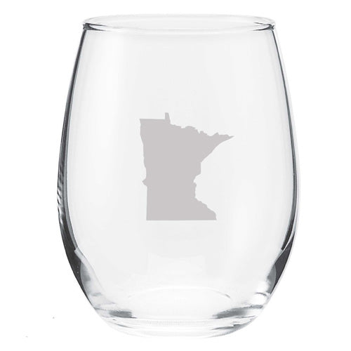 Minnesota Wine Glass