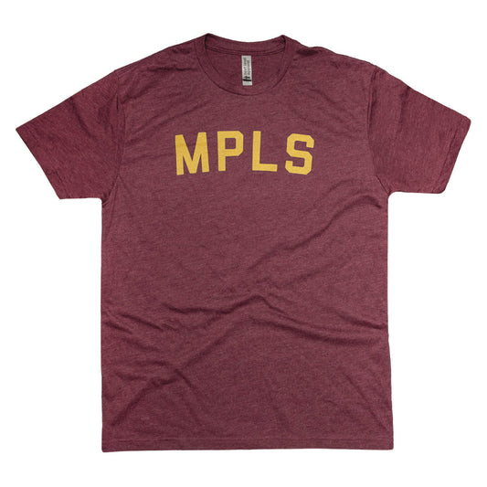 Classic MPLS Tee - Heather Maroon