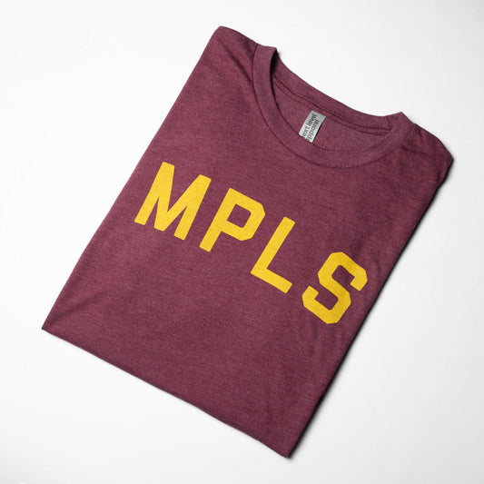 Classic MPLS Tee - Heather Maroon