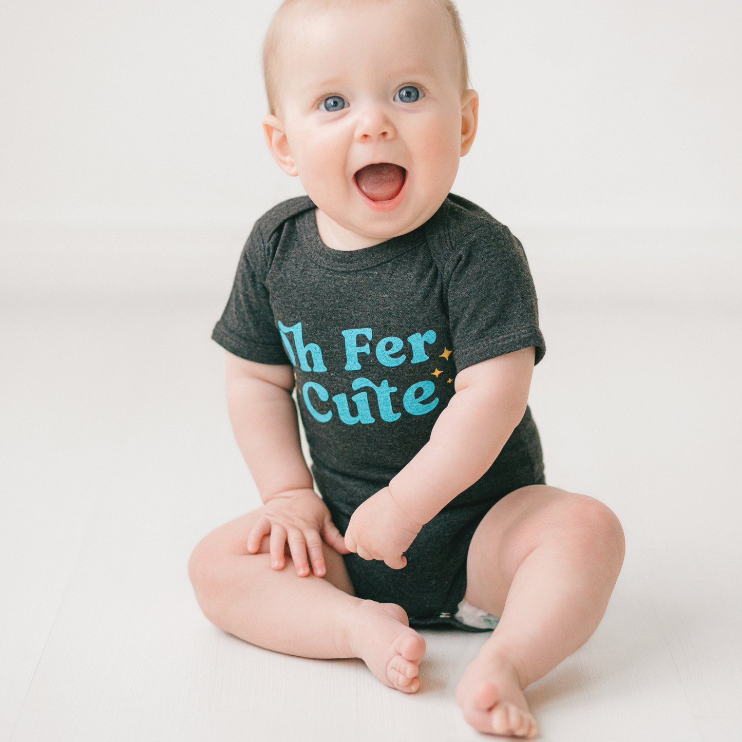 Oh Fer Cute! Baby Bodysuit