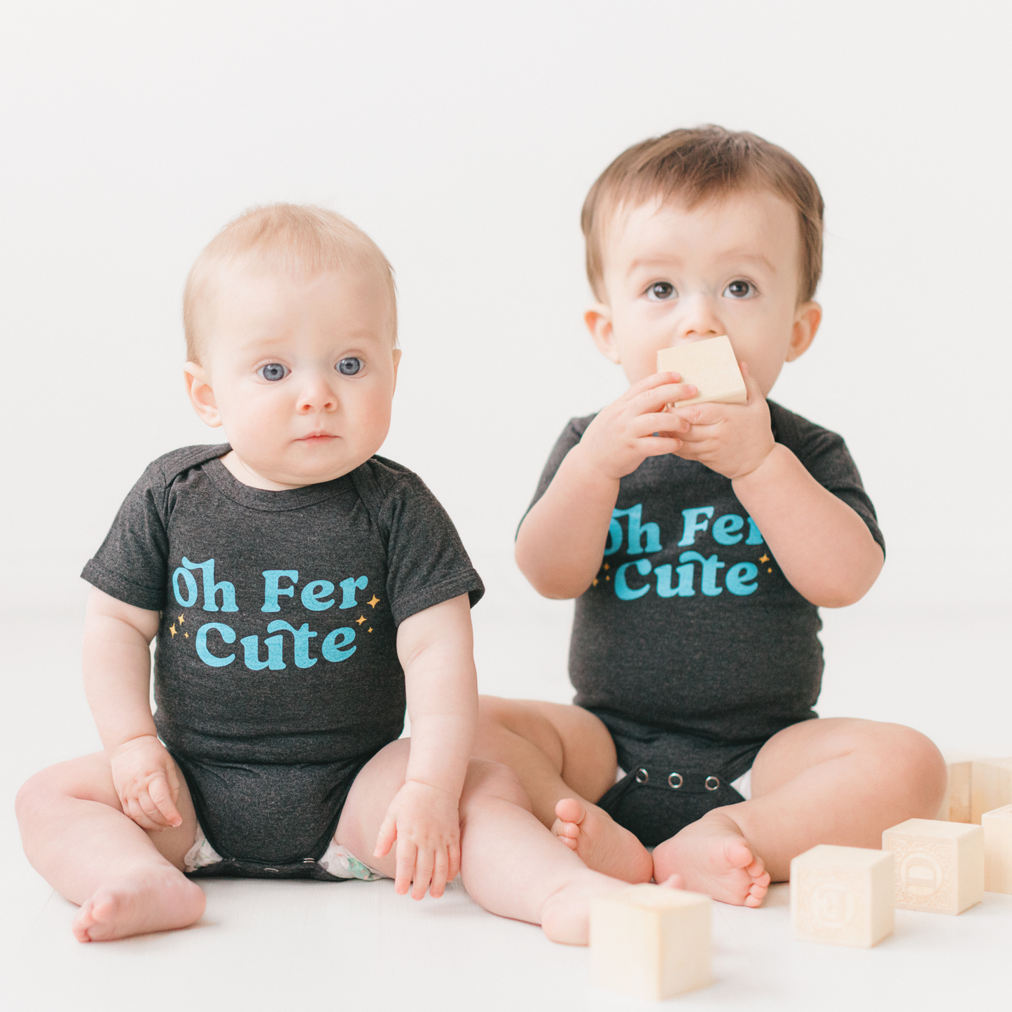 Oh Fer Cute! Baby Bodysuit