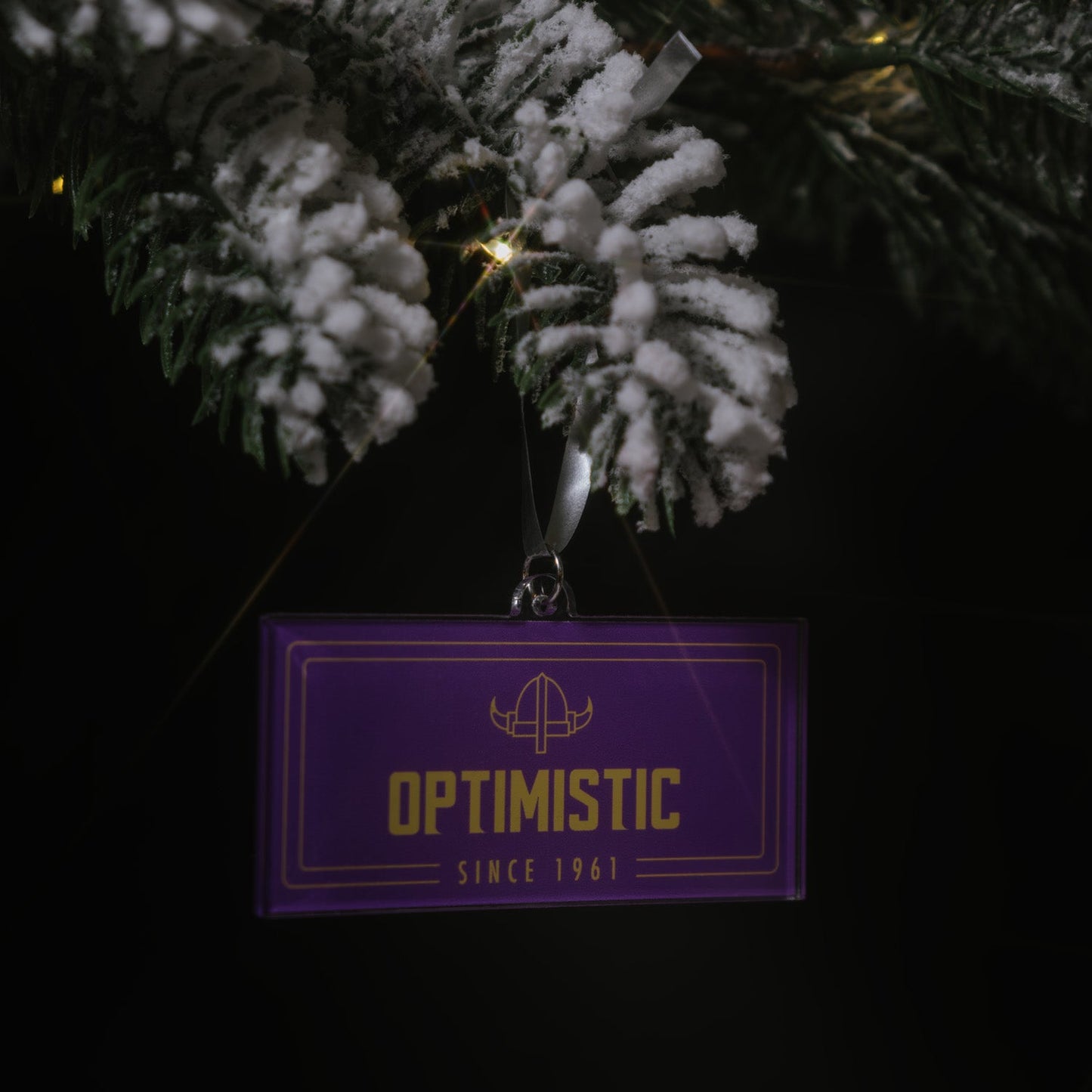 Optimistic Since 1961- Ornament