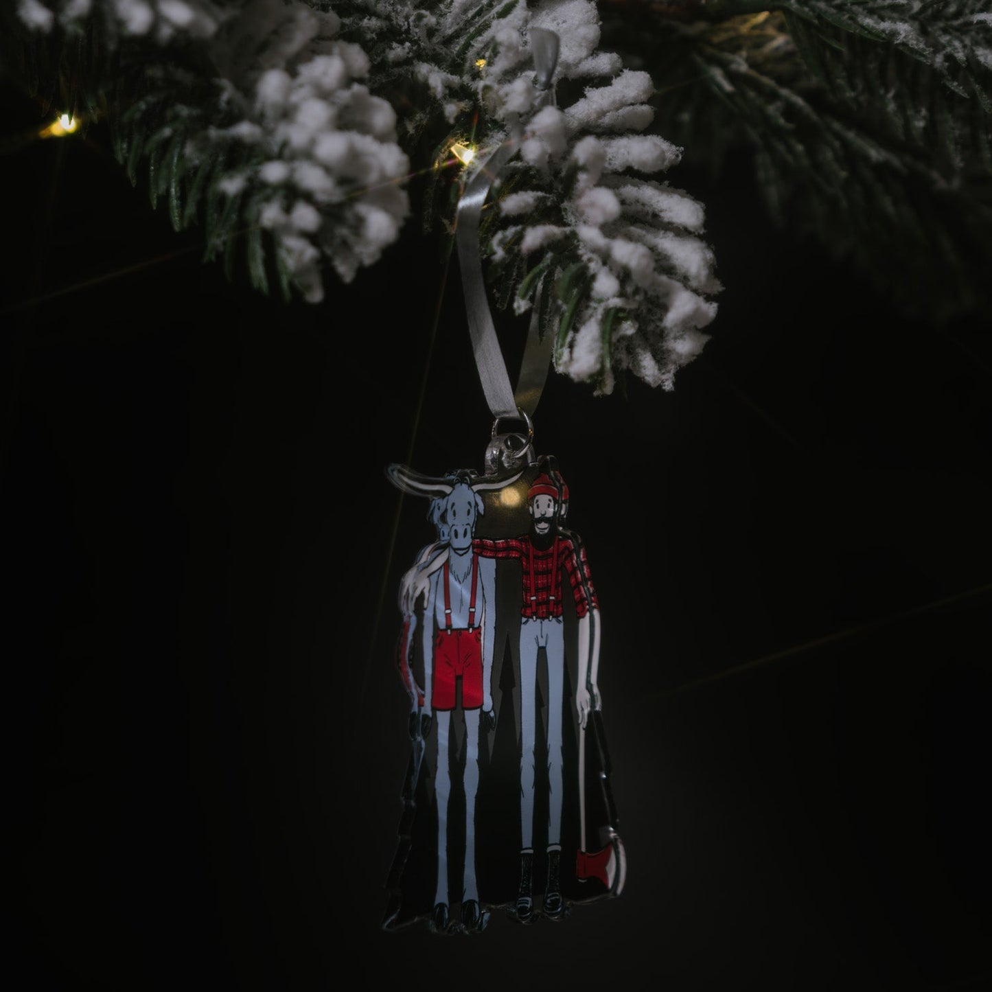 Paul + Babe- Ornament