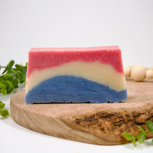 Red, White, & Blueberry Bar Soap