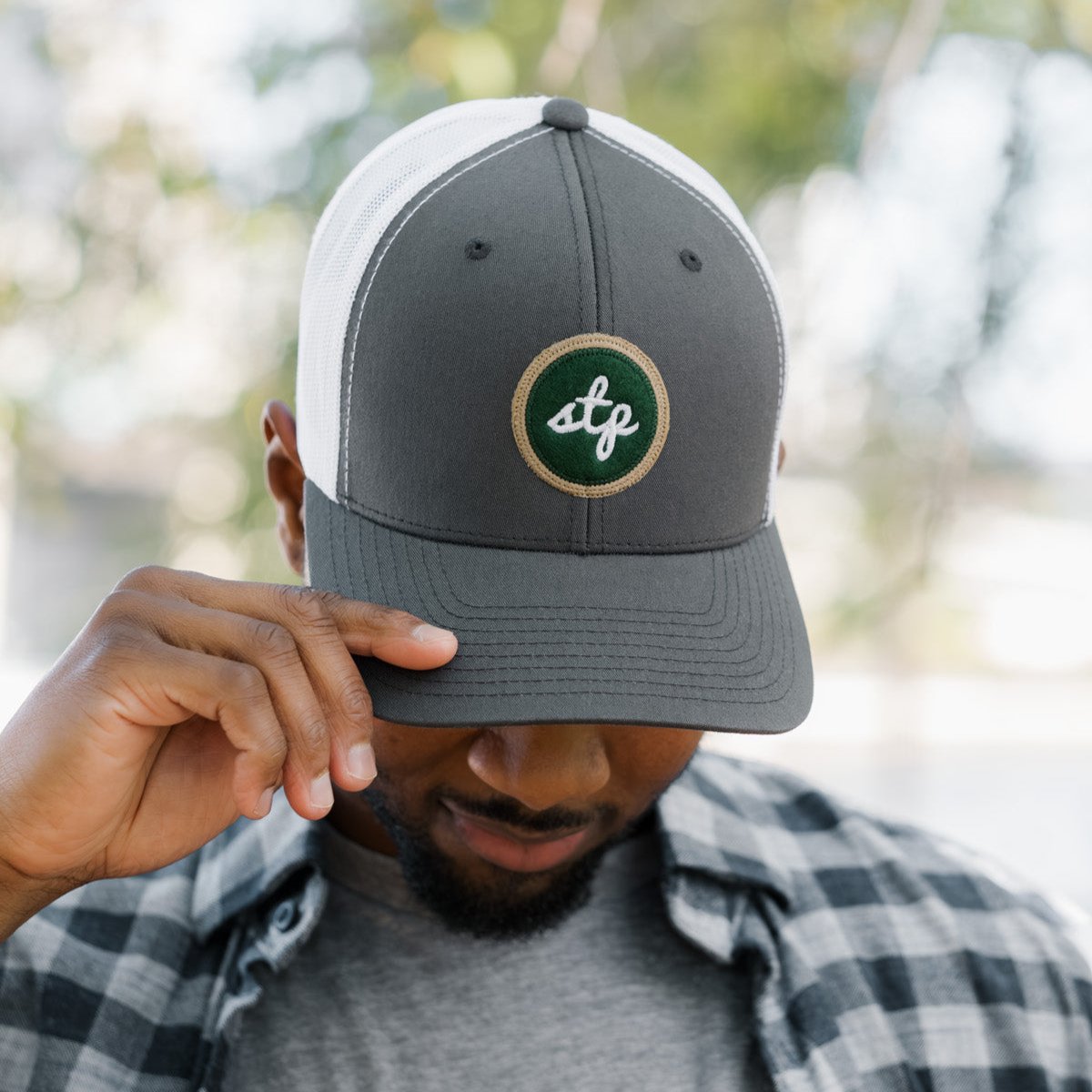 STP Script Snapback Hat