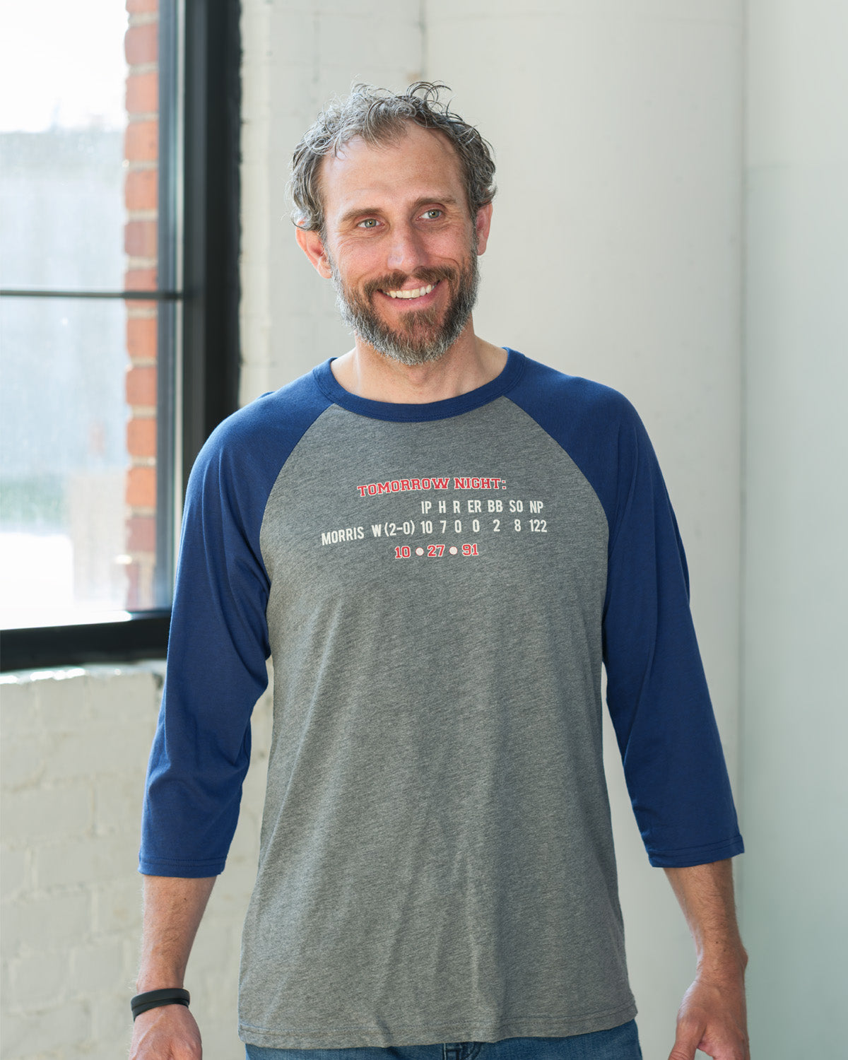 Tomorrow Night Raglan | Minnesota Baseball Shirt